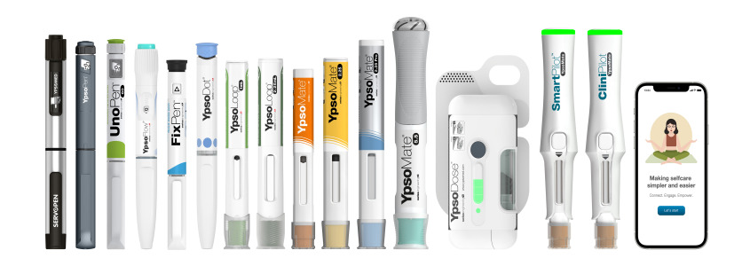 Platform products for self-injection