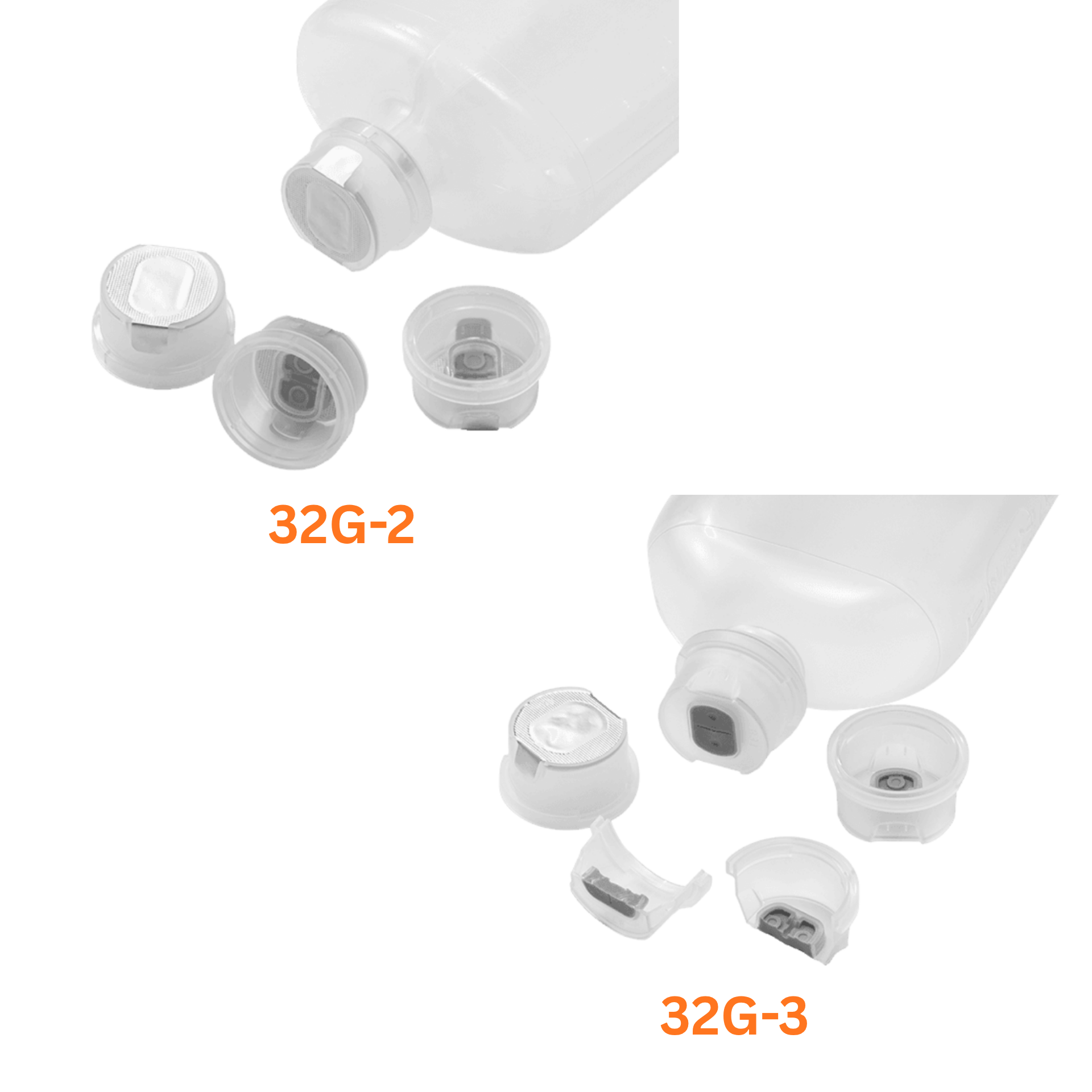 Polymer IV JSD Cap: 32mm & 29mm TPE Euro Cap for BFS/FFS LVP Infusion Packaging (32G-2, 32G-3, 29G-1) 2