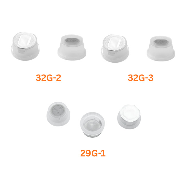Polymer IV JSD Cap: 32mm & 29mm TPE Euro Cap for BFS/FFS LVP Infusion Packaging (32G-2, 32G-3, 29G-1)