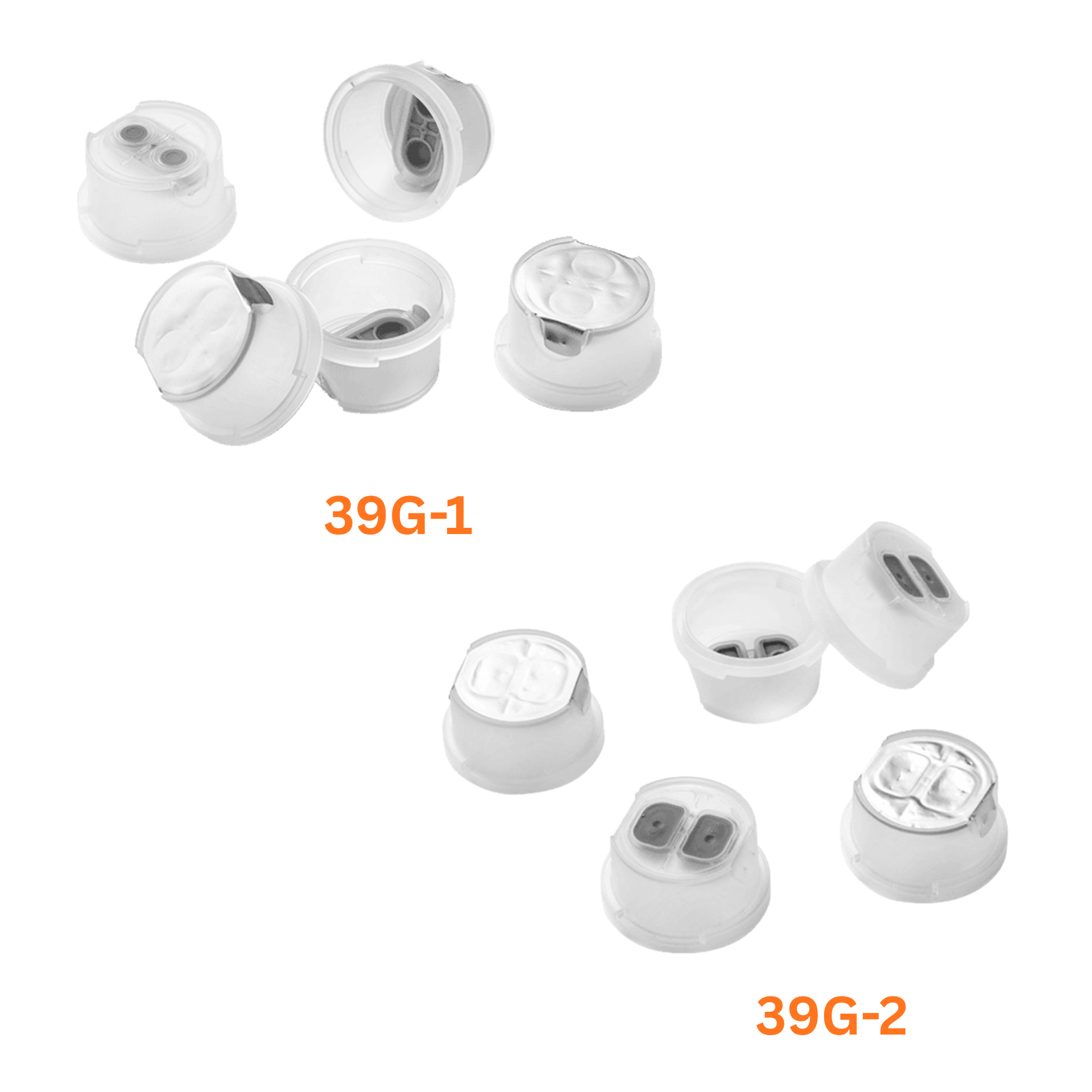 Polymer IV JSD Cap: 39mm TPE Euro Cap for BFS LVP Infusion Packaging (39G-1, 39G-2, 39G-3, 39G-4) 2