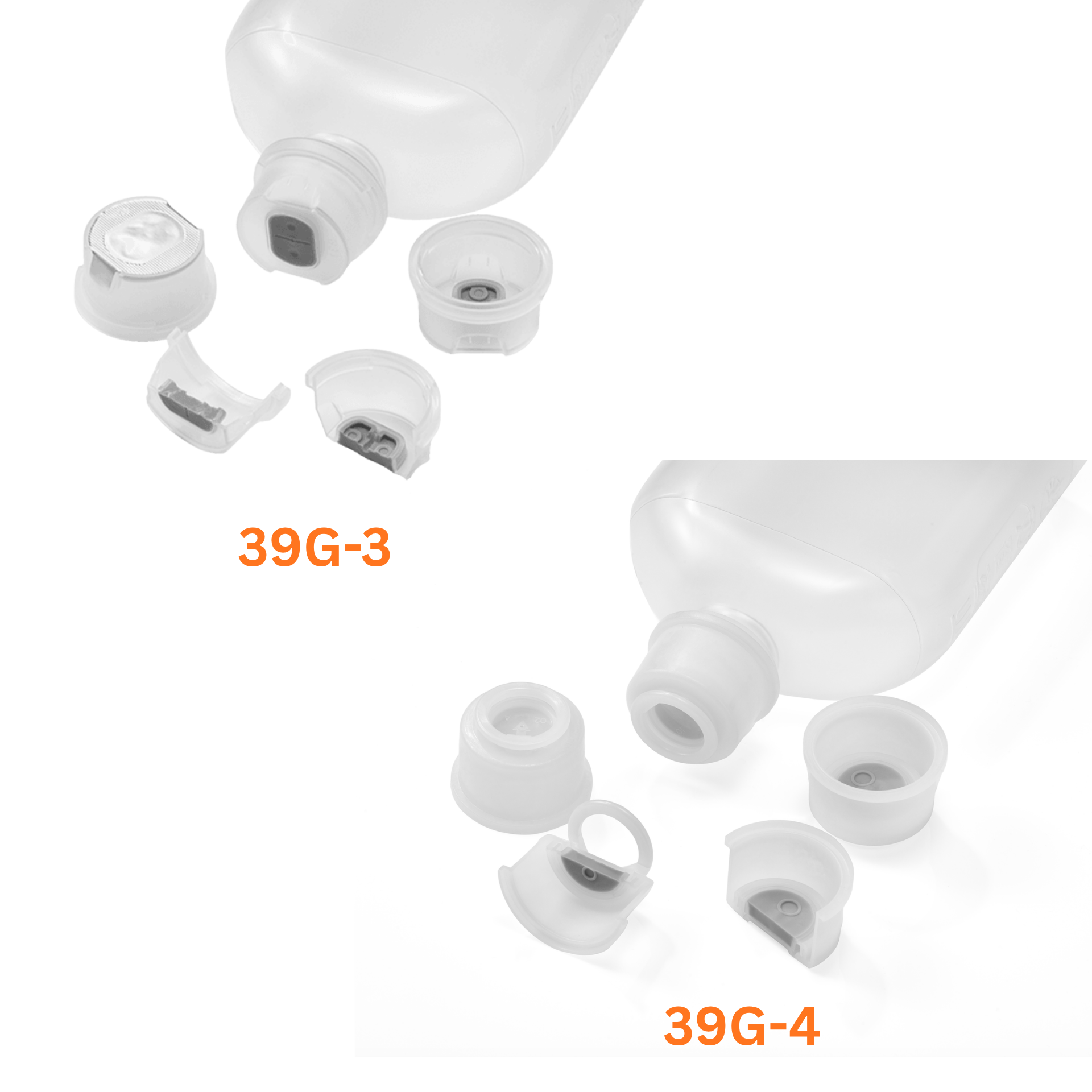 Polymer IV JSD Cap: 39mm TPE Euro Cap for BFS LVP Infusion Packaging (39G-1, 39G-2, 39G-3, 39G-4) 3