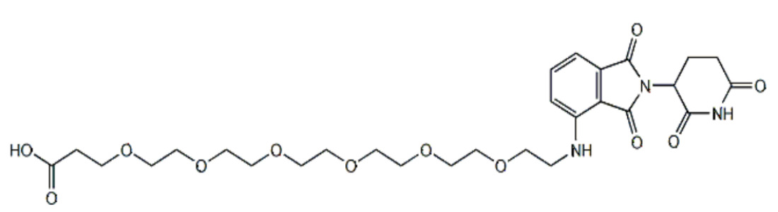 Pomalidomide-PEG6-acid