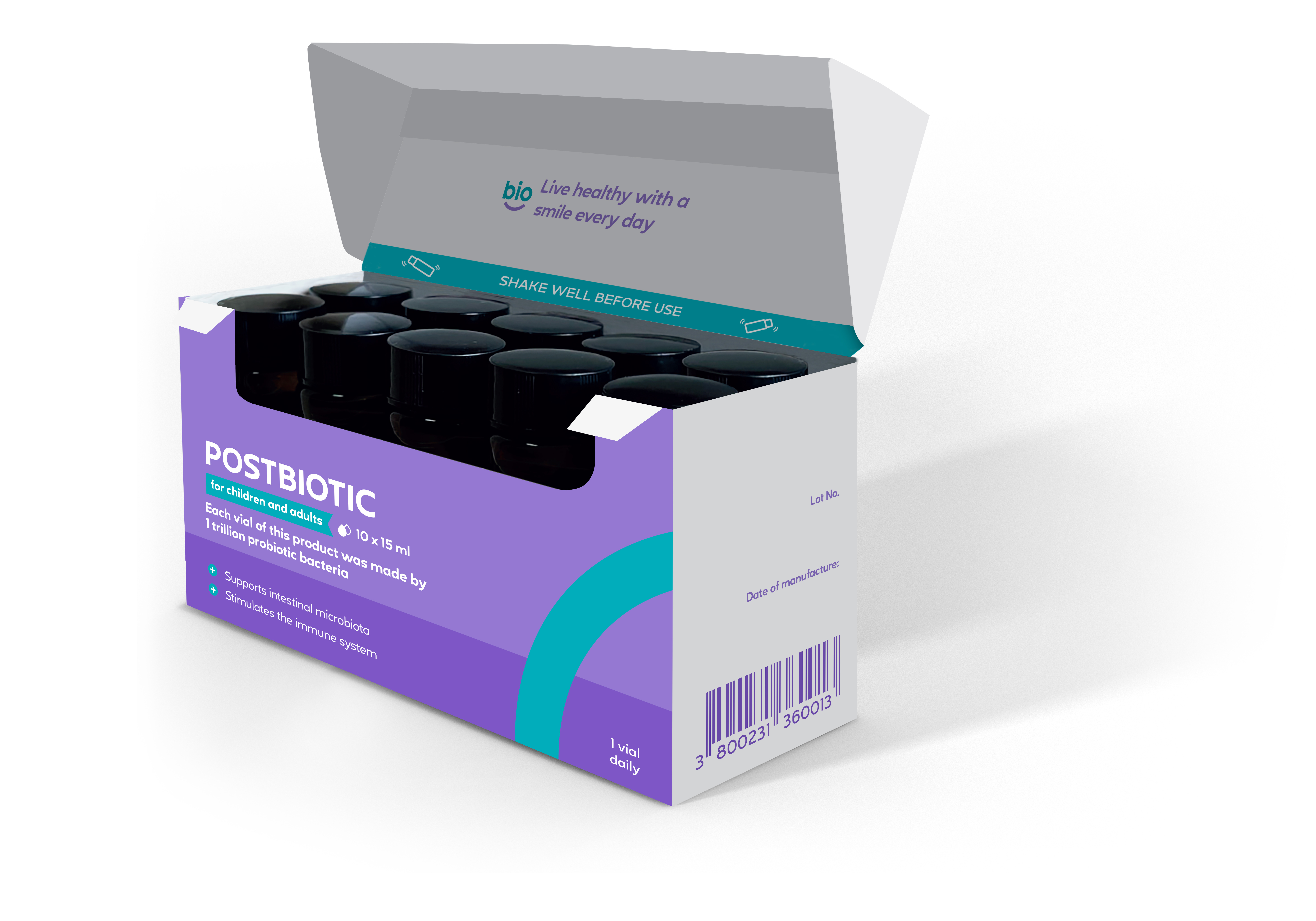 Postbiotic for kids 3+ and adults