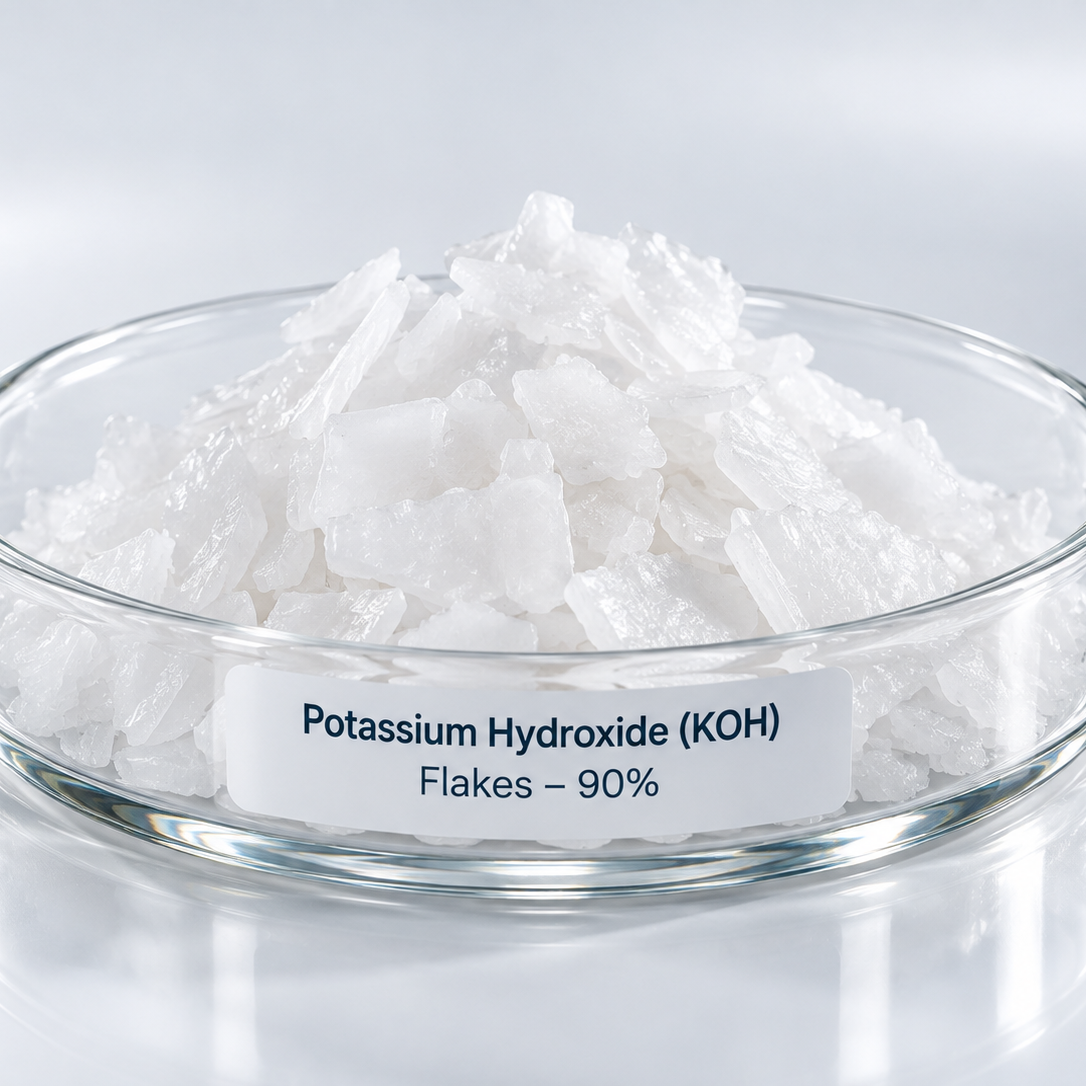 Potassium hydroxide solid