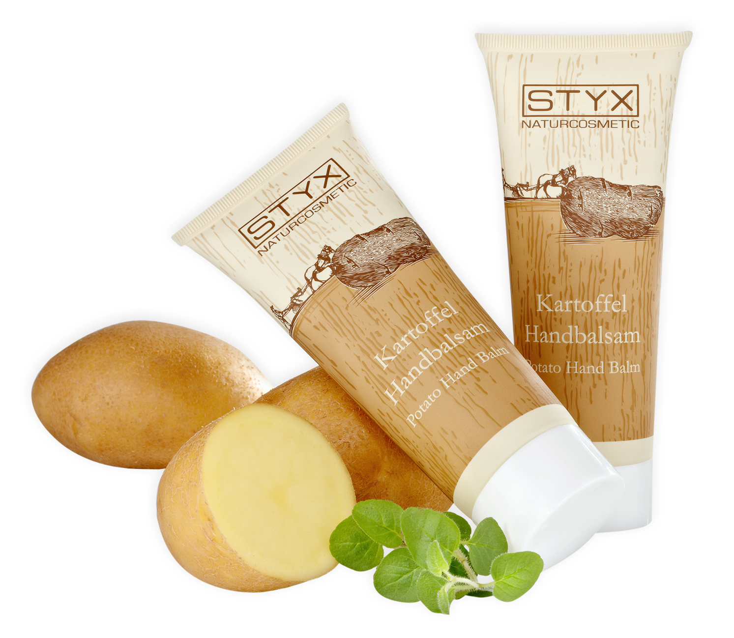 Potato hand balm