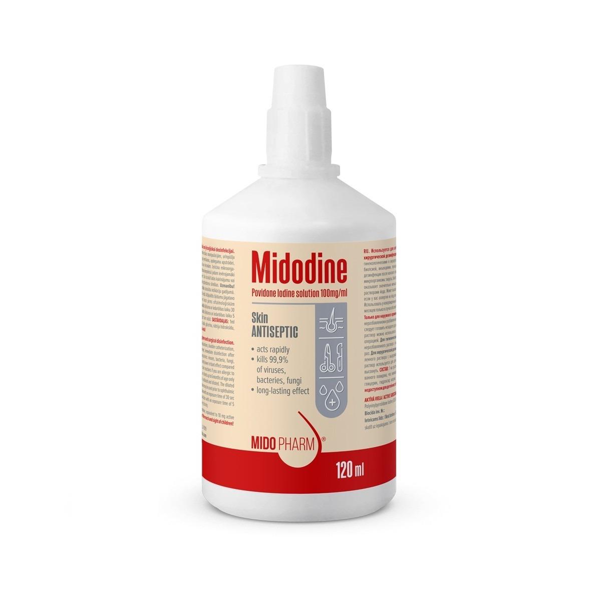 Povidone-Iodine solution - 100mg/ml - Midodine