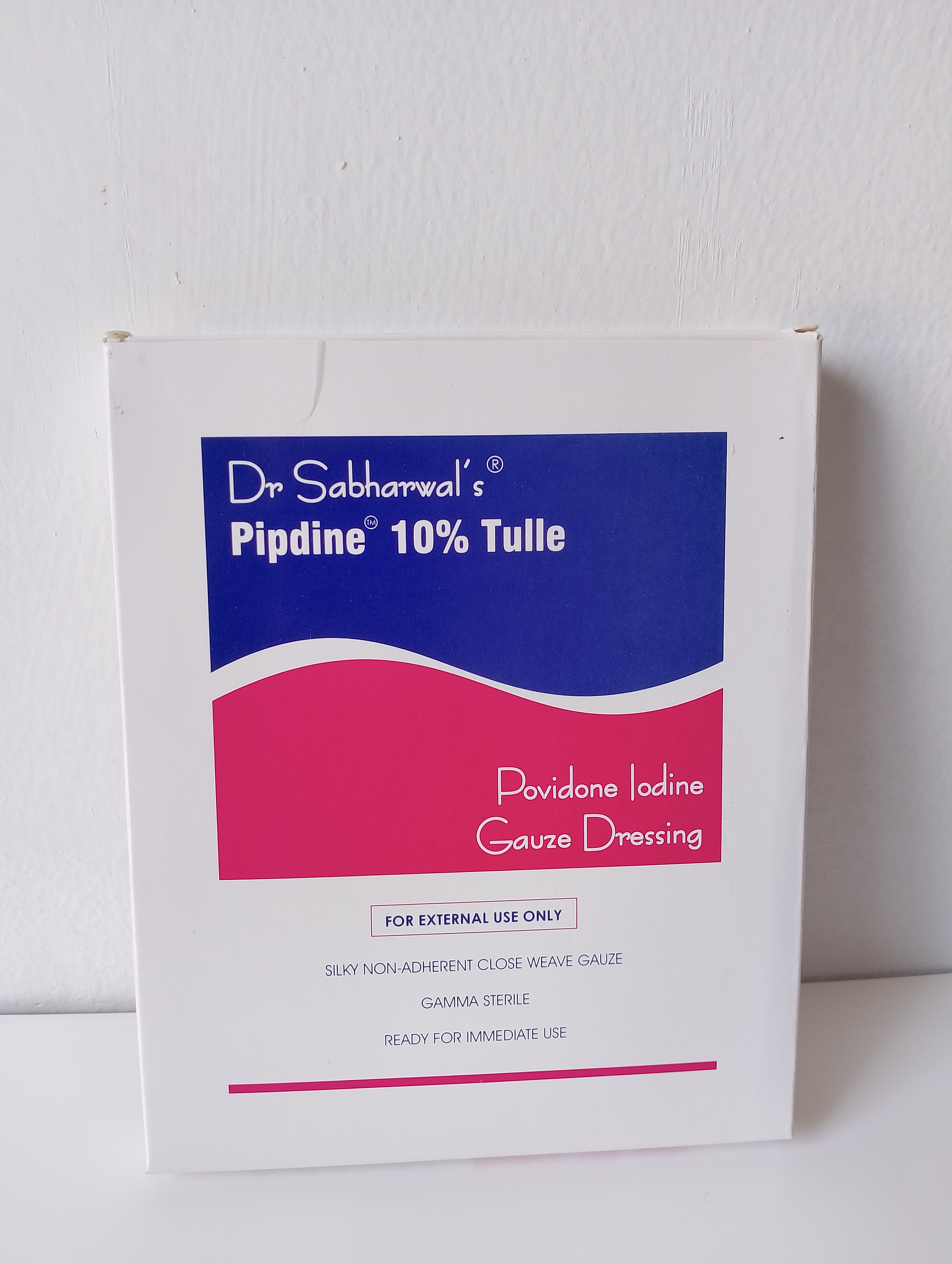 Povidone Iodine Tulle Dressing 10% 2