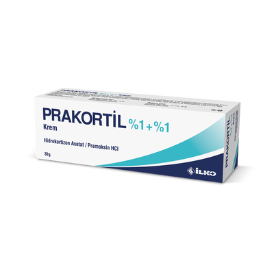 Prakortil- Hydrocortisone Acetate / Pramoxine 1