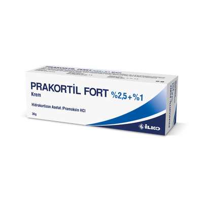 Prakortil- Hydrocortisone Acetate / Pramoxine 2