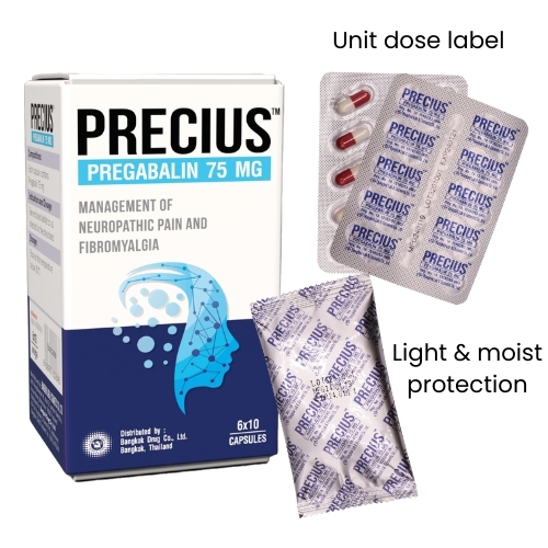 Precius (Pregabalin 75 mg)
