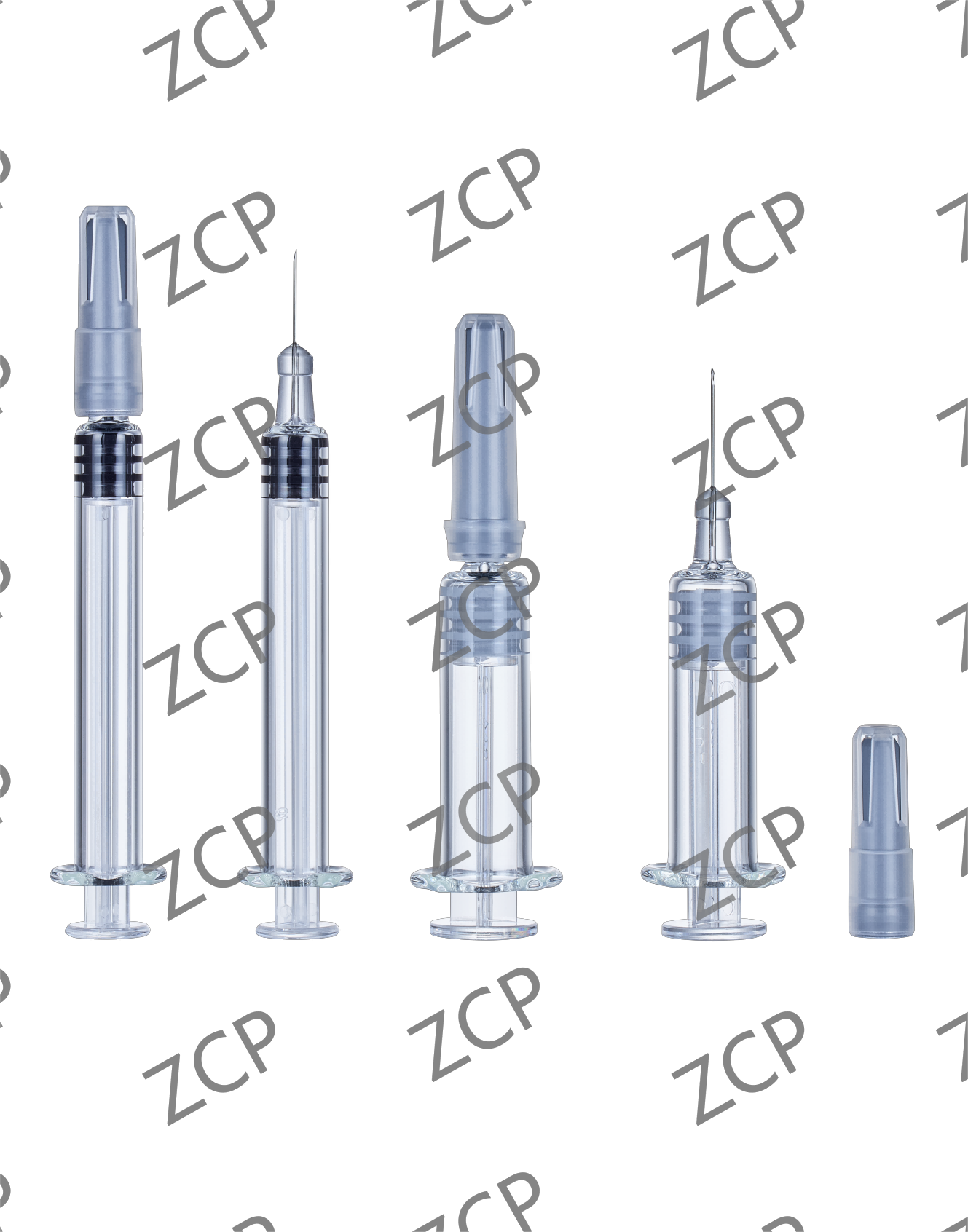 Prefilled Syringe with Needle or Lure lock 1