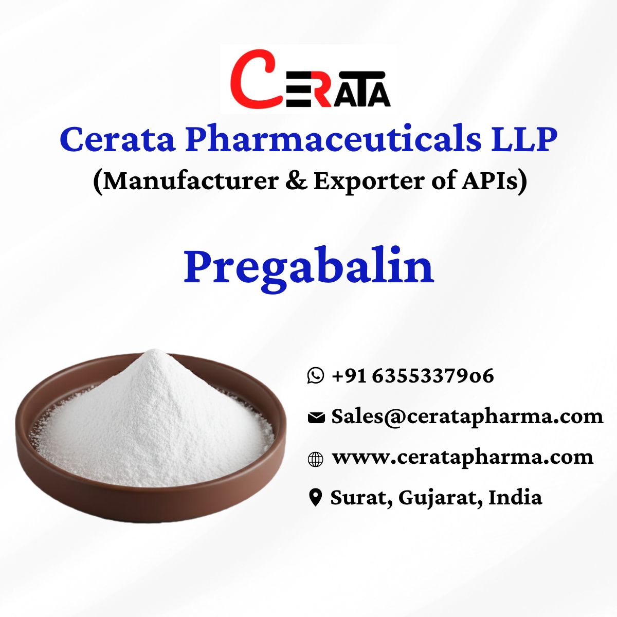 Pregabalin API 1