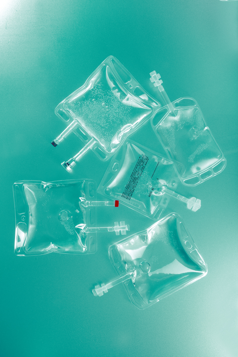 Premix / Ready-to-use and Ready-to-fill  IV-solution container / bag