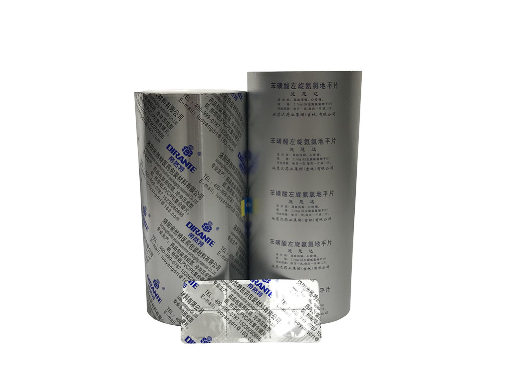 Printed Aluminum Blister Foil / PTP Blister Lid Foil