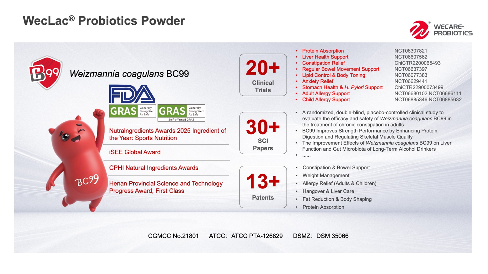Probiotics powder