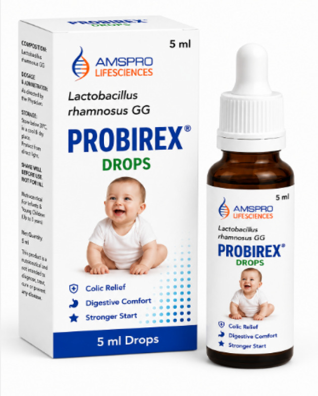 PROBIREX – Lactobacillus rhamnosus GG (LGG) Probiotic Drops 20 Billion CFU