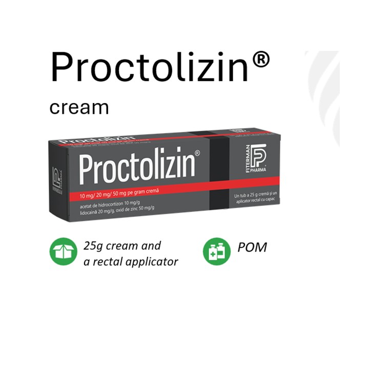Proctolizin (hydrocortisone acetate, lidocaine, zinc oxide)