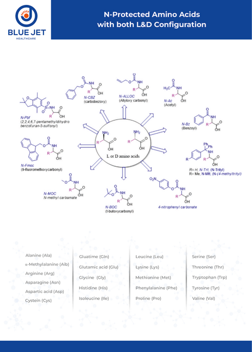 Protected Amino acids and its derivatives for peptide synthesis 2