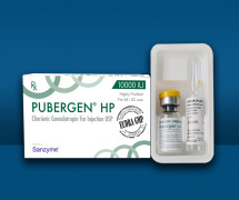 Pubergen 10000 Iu Injection - HCG(Human Chorionic Gonadotropin)