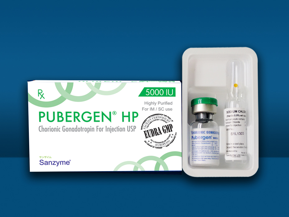 Pubergen 5000 Iu Injection - HCG(Human Chorionic Gonadotropin) | CPHI Online
