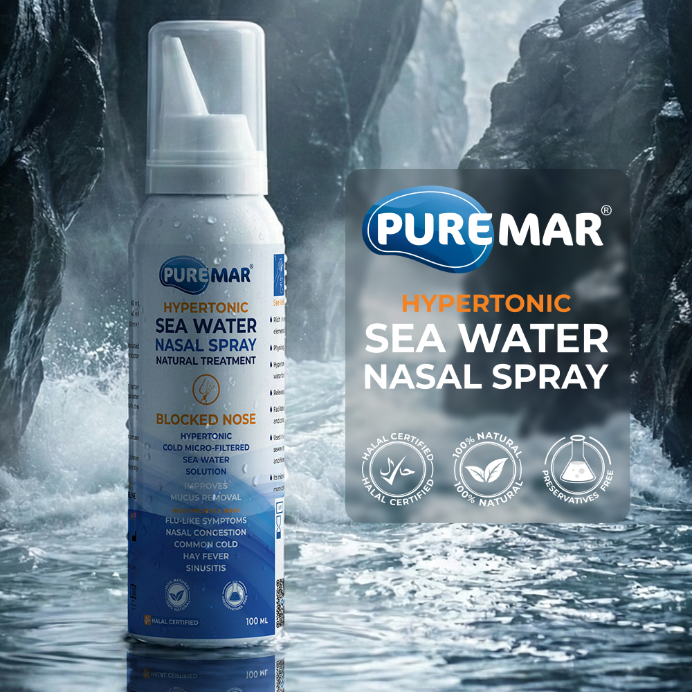 Puremar® Hypertonic Seawater Nasal Spray 2