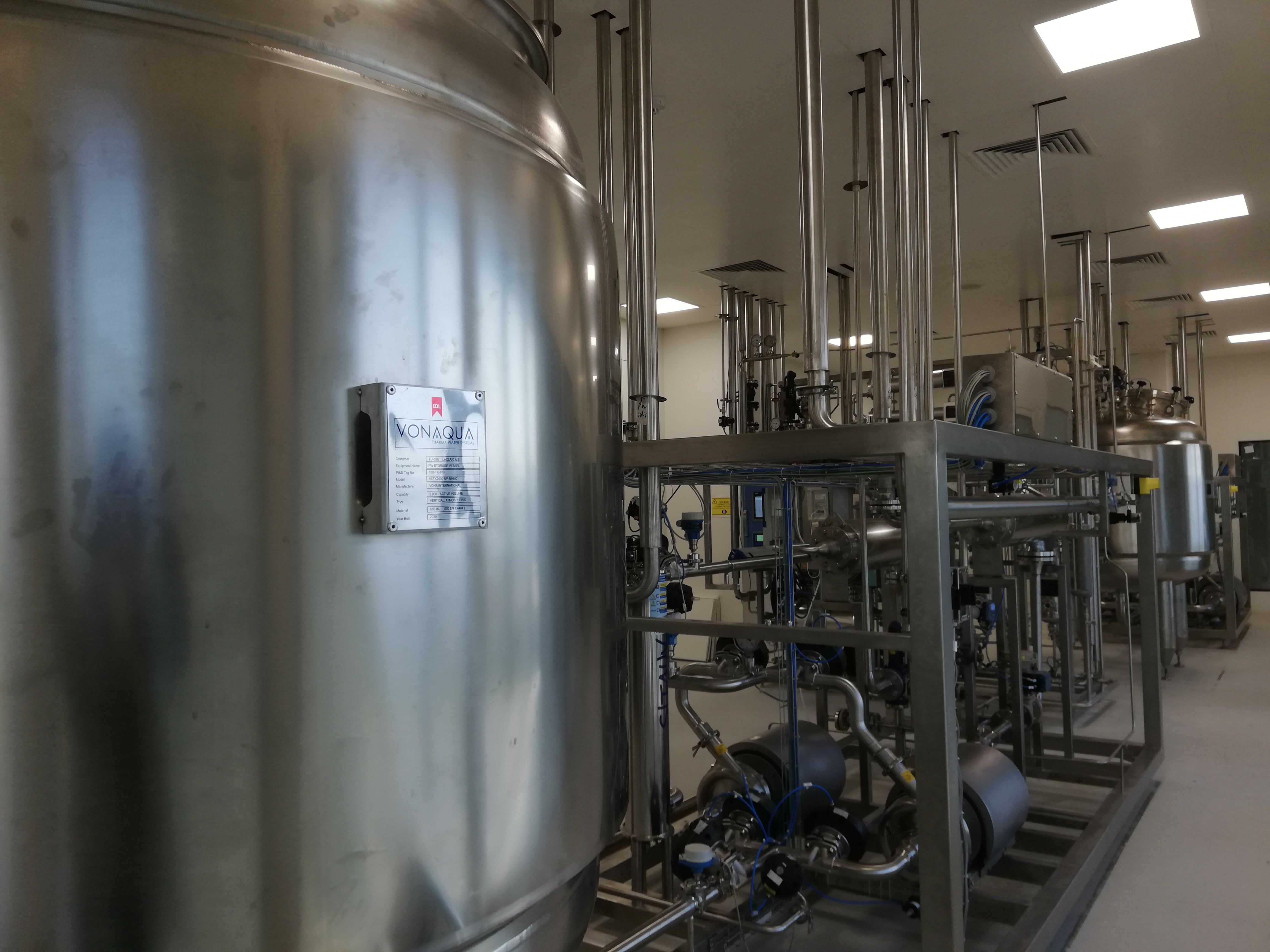 Purified Water Storage Tank