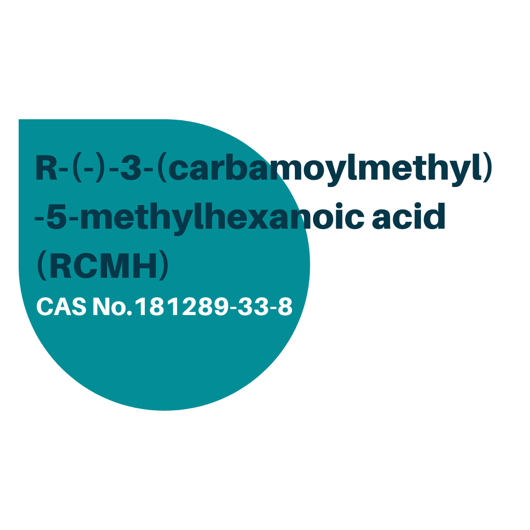R-(-)-3-(carbamoylmethyl)-5-methylhexanoic acid (RCMH) 3
