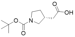 (R)-N-Boc-3-pyrrolidineacetic acid