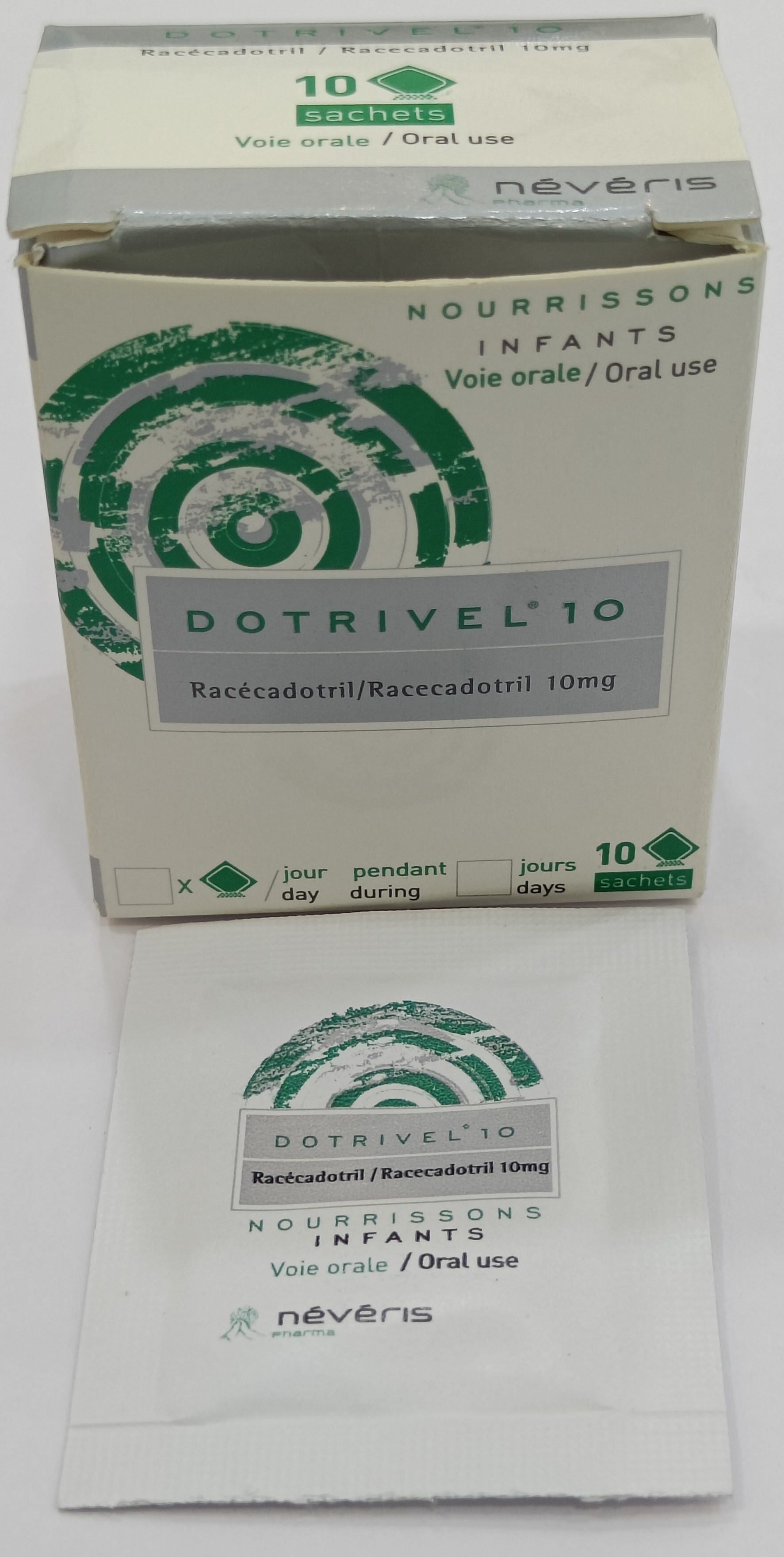 Racecadotril 10 & 30 mg sache 2