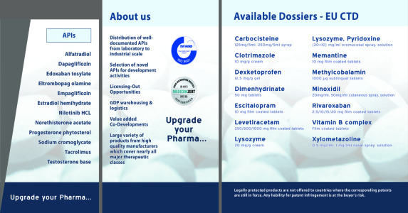 Registration Dossiers / Finished Dosage Forms