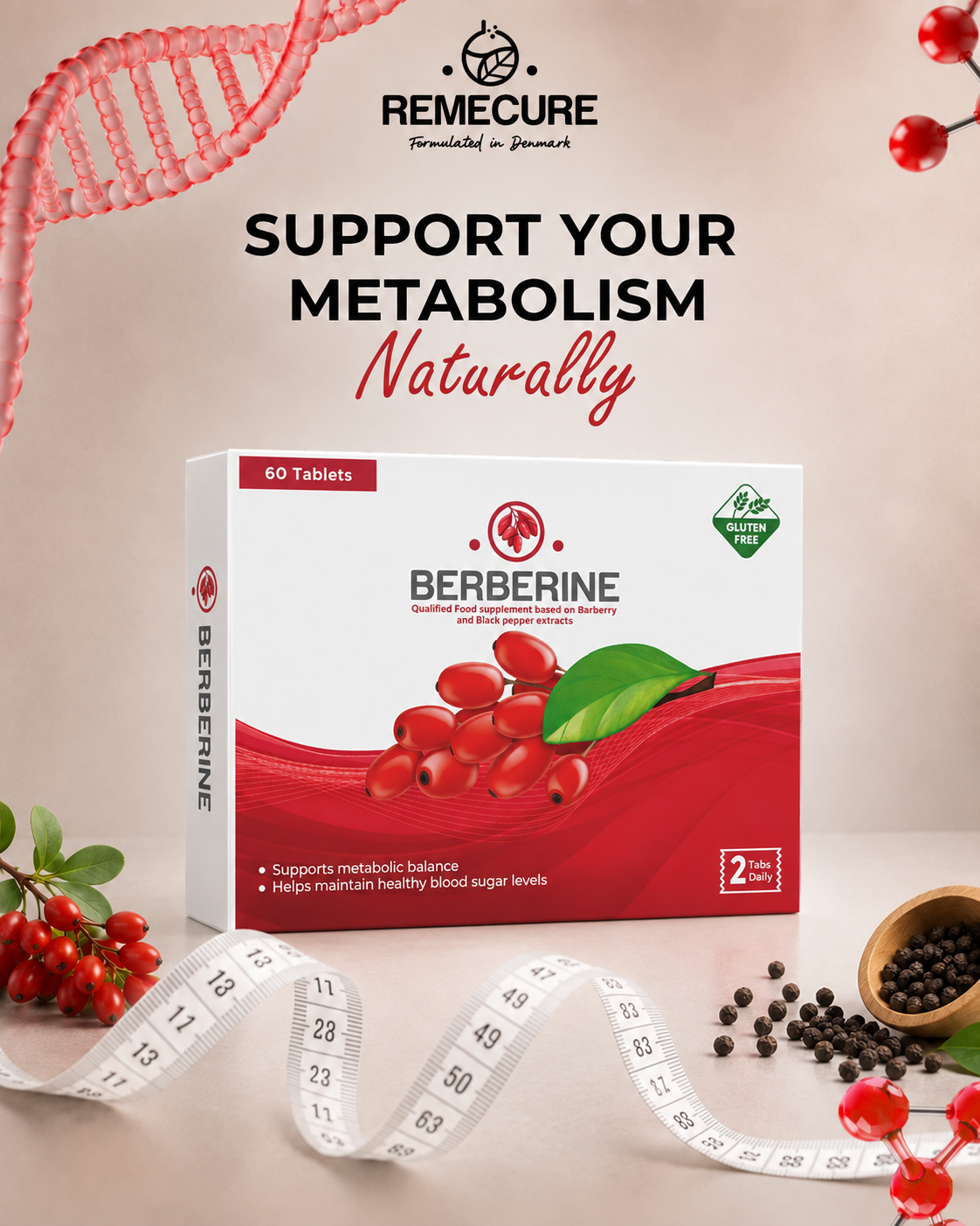 Remecure berberine 3
