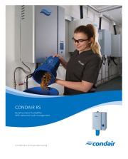 Resistive self generating steam humidifier condair RS