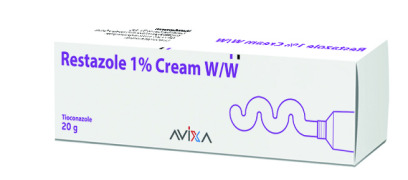 Restazole 1% Cream, 20g tube (Tioconazole)