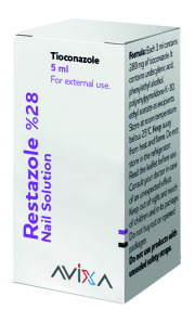 Restazole 28% Nail Solution,  5ml (Tioconazole)