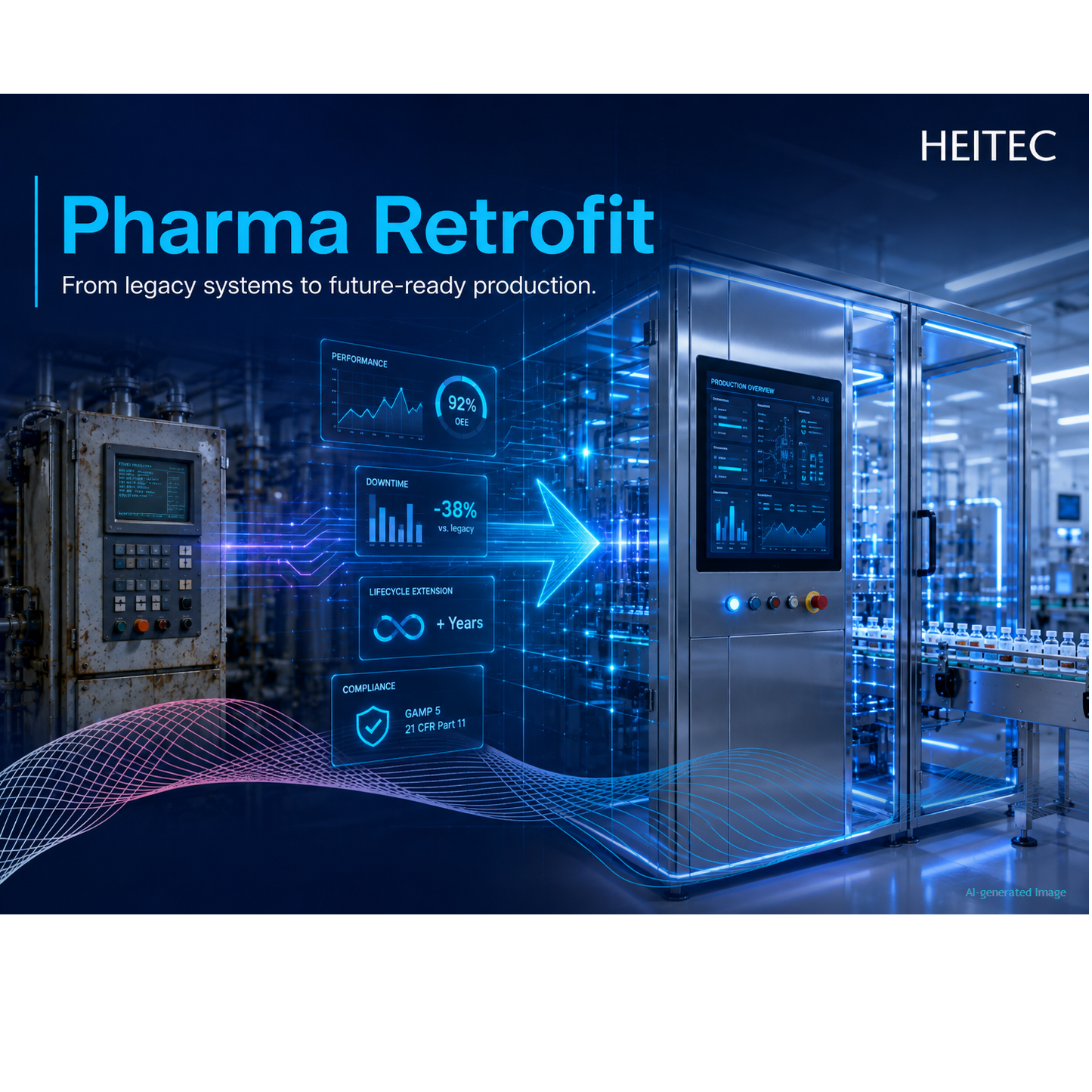 Retrofit Solutions for Pharma – Made by HEITEC