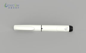 Reusable Insulin pen injector in plastic body with 3 ml cartridge