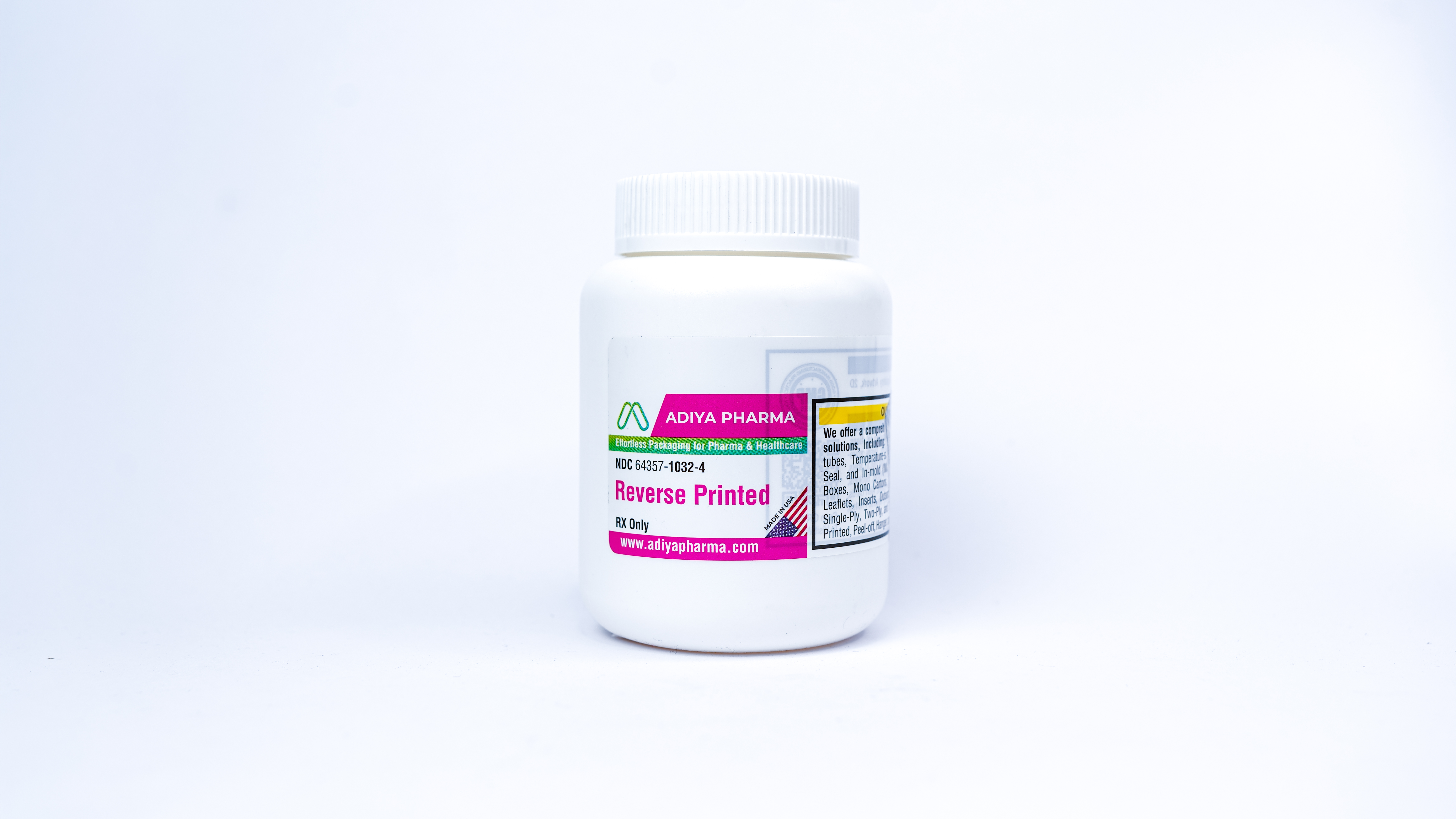 Reverse Printed Label 1