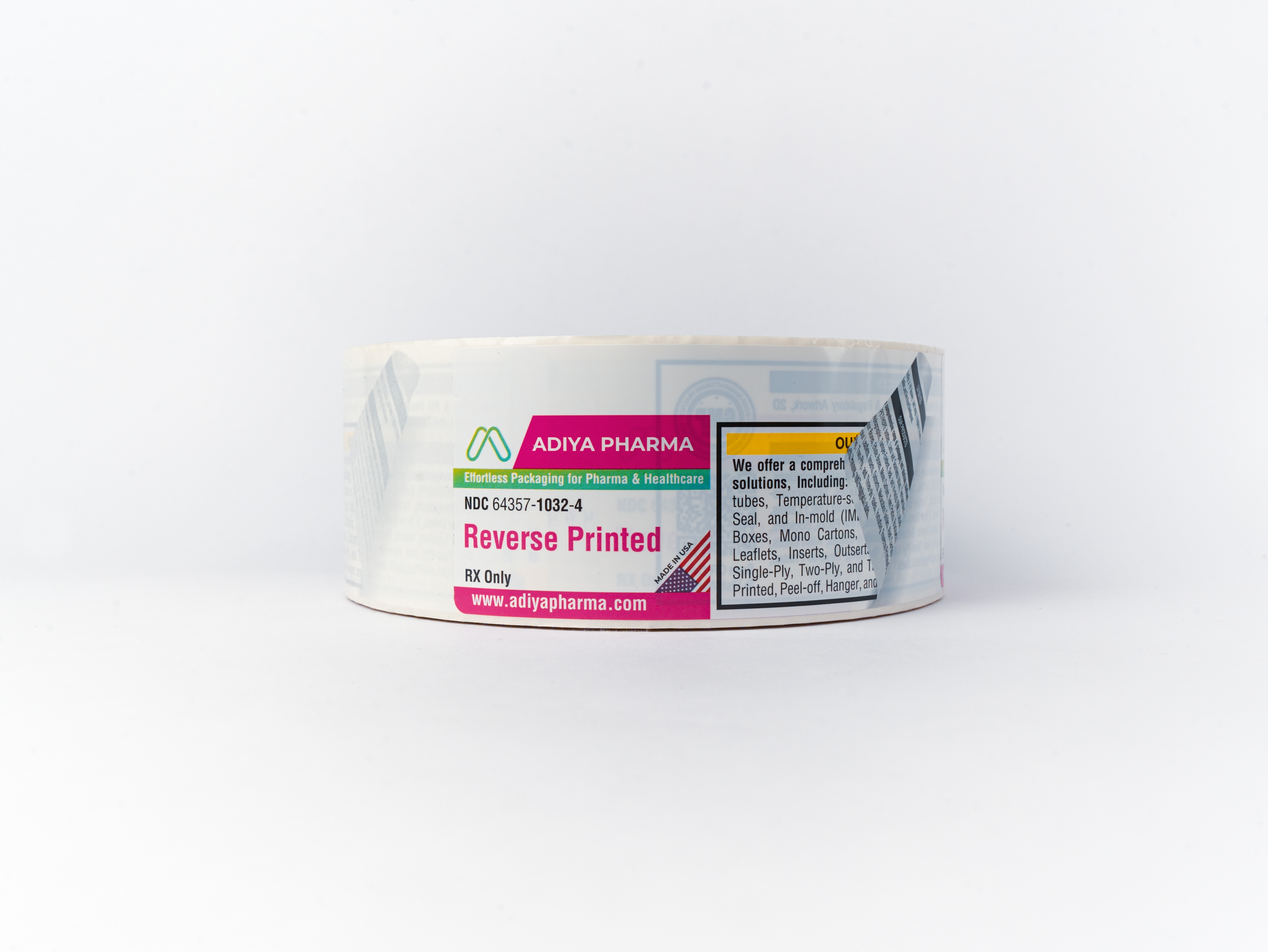 Reverse Printed Label 2