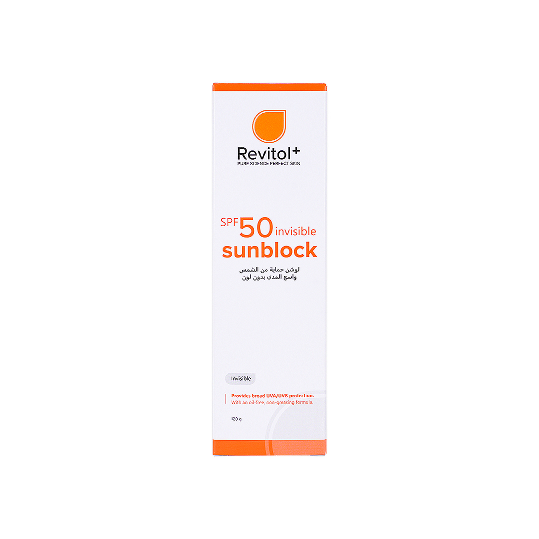 Revitol Sunblock Spf50 Invisible Lotion 120gm 3