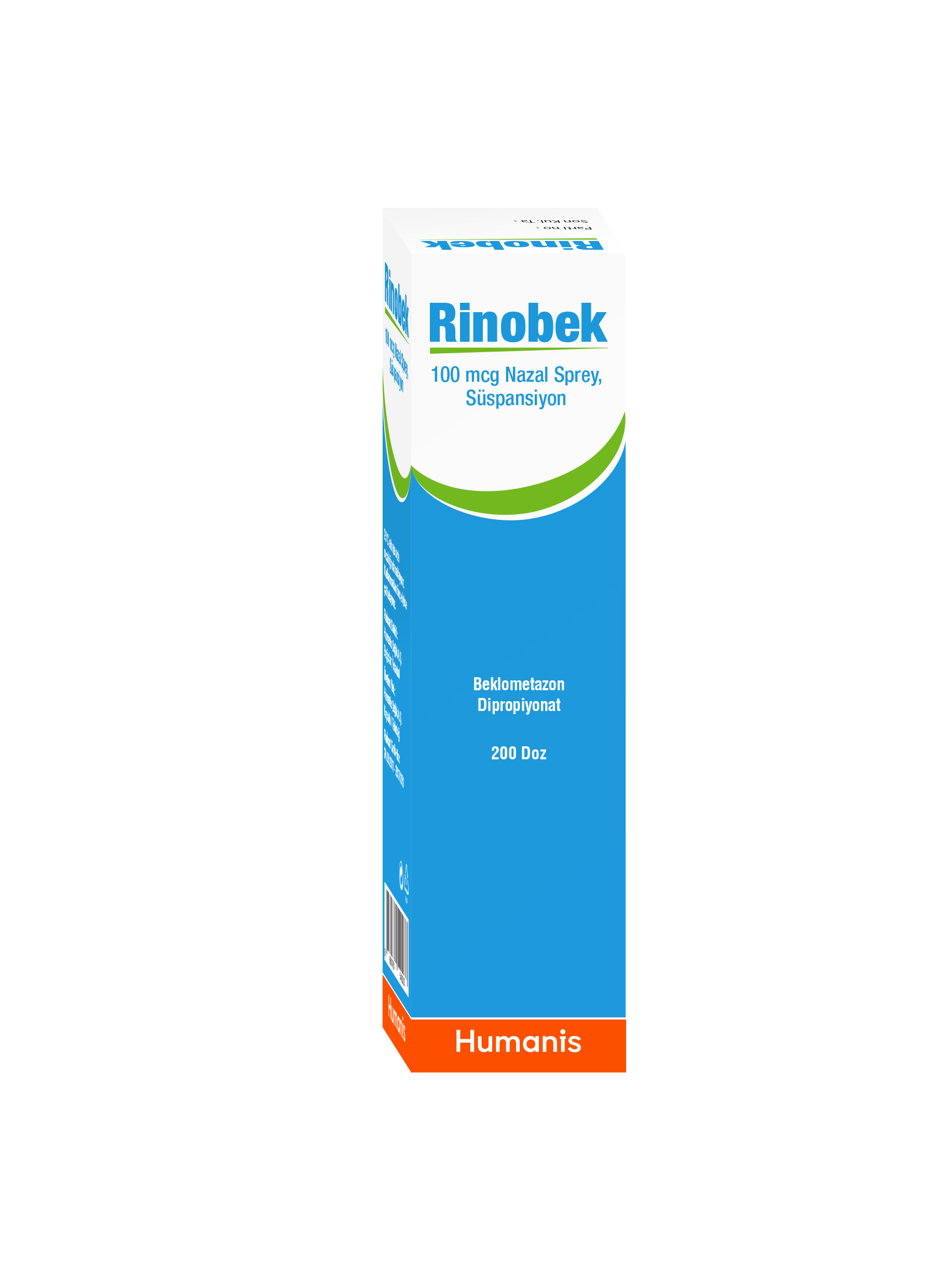 RINOBEK NASAL SPRAY (beclomethasone dipropionate)