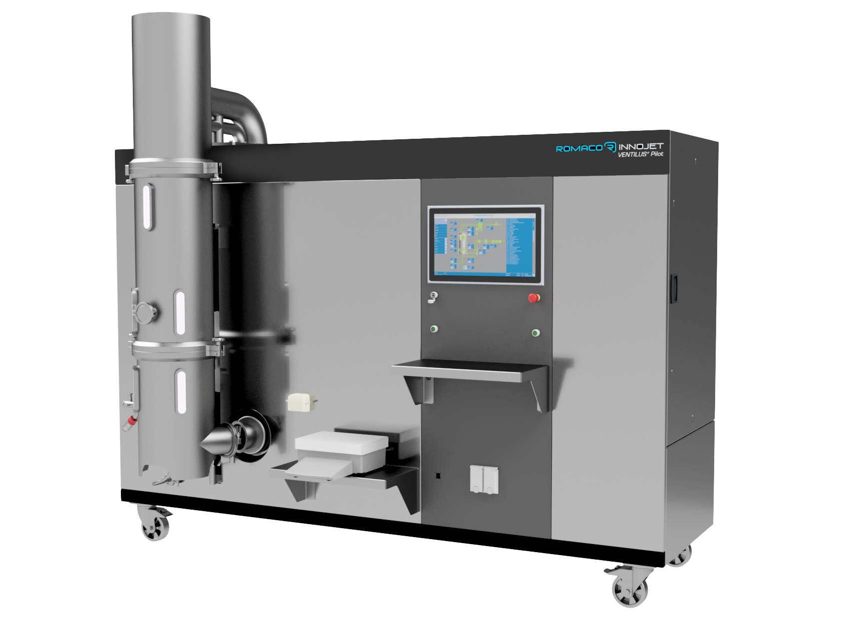 Romaco Innojet VENTILUS® mobile Pilot Plant