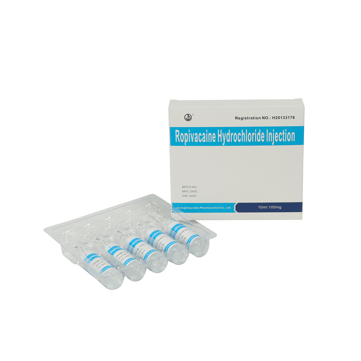 Ropivacaine HCl Injection    10ML, 20ML 3