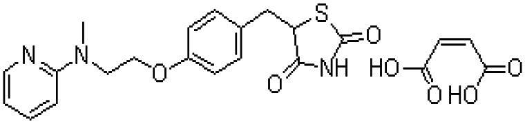 Rosiglitazone maleate