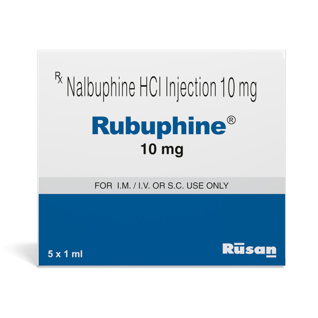 Rubuphine 10mg - Nalbuphine HCI Injection