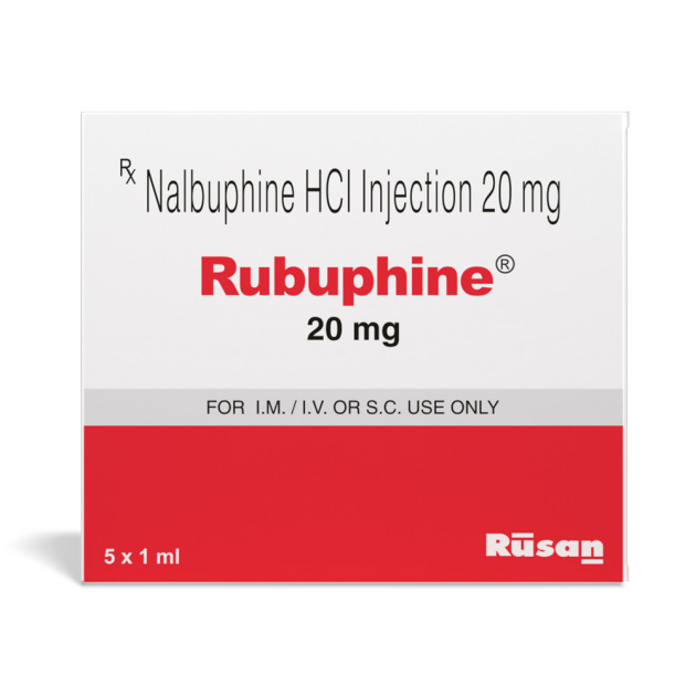 Rubuphine 20mg - Nalbuphine HCI Injection