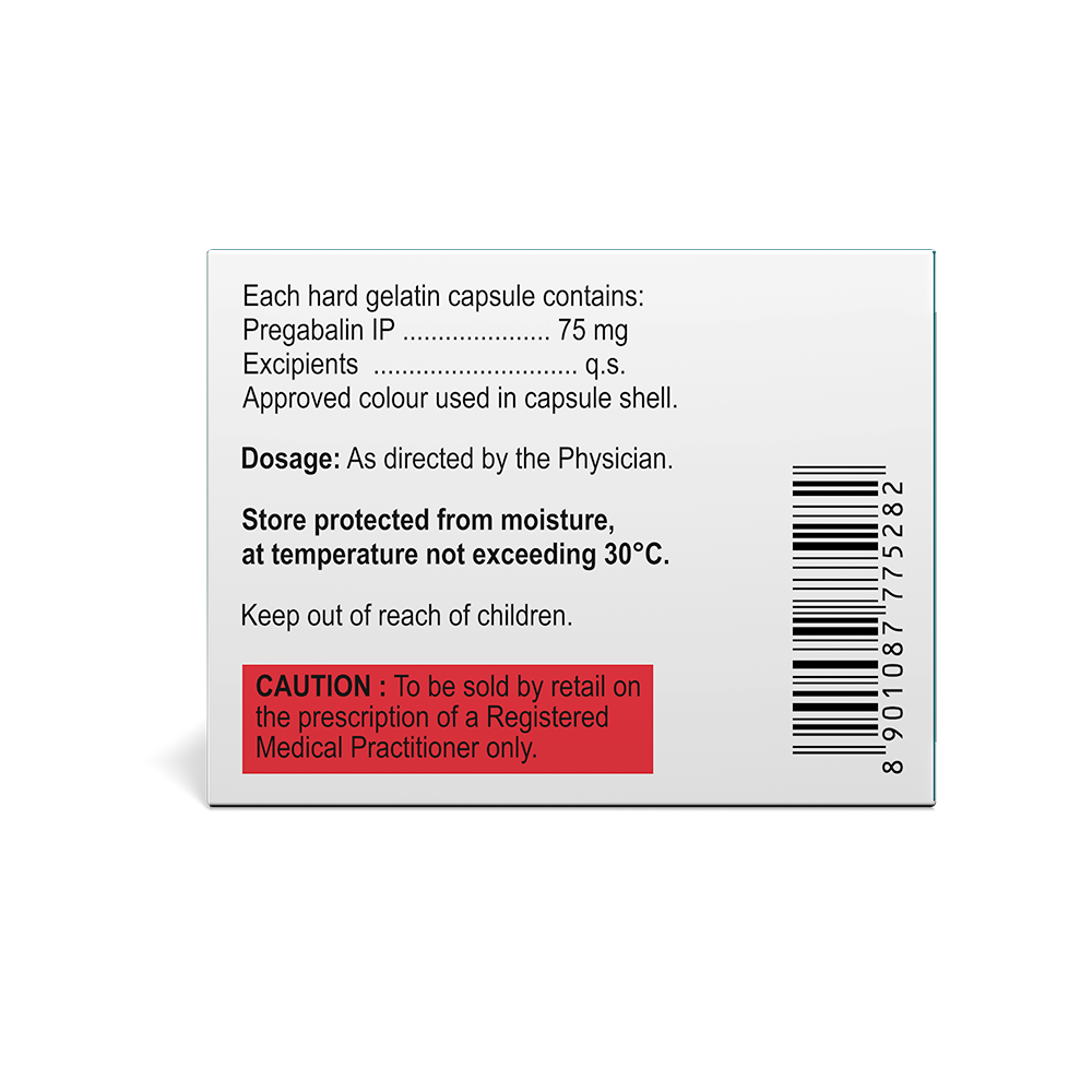 Rugalin - ( Pregabalin Capsules IP 75mg) 3