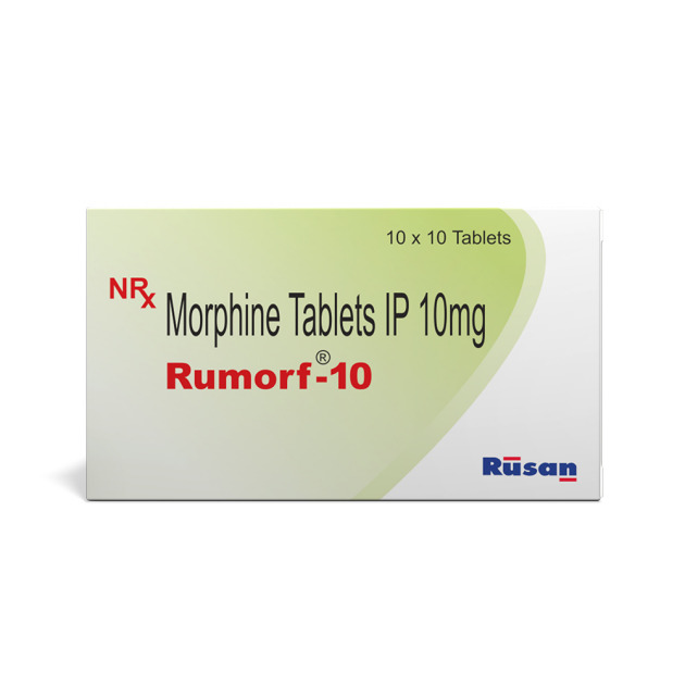 Rumorf -10 (Morphine Tablets IP 10mg)