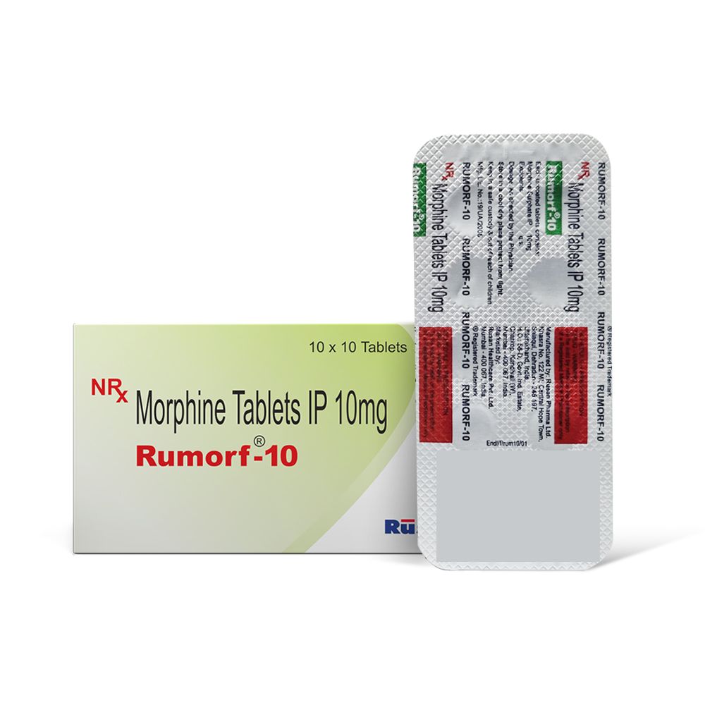 Rumorf -10 (Morphine Tablets IP 10mg) 3