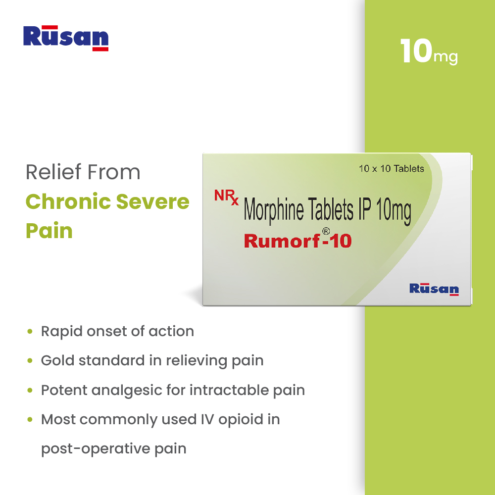 Rumorf -10 (Morphine Tablets IP 10mg) 2