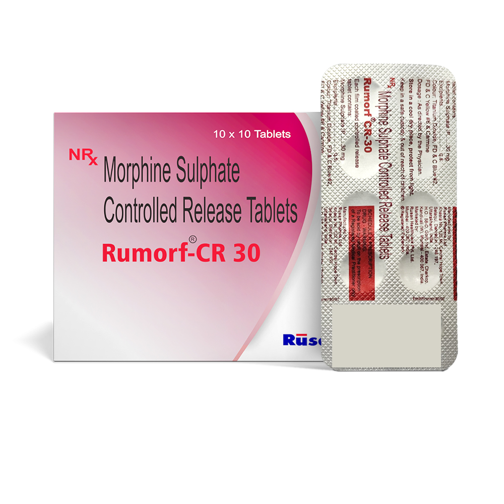 Rumorf CR-20 ( Morphine Sulphate Controlled Release Tablets) 2